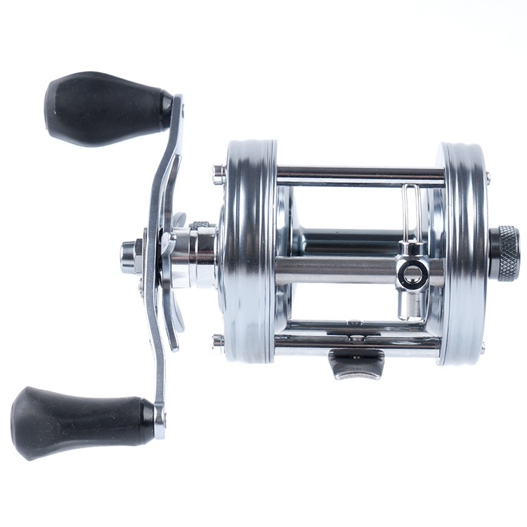 打黑鼓轮冰钓雷强鱼钓鱼线轮亚马逊保修轮船金属海钓路亚锚强卸力