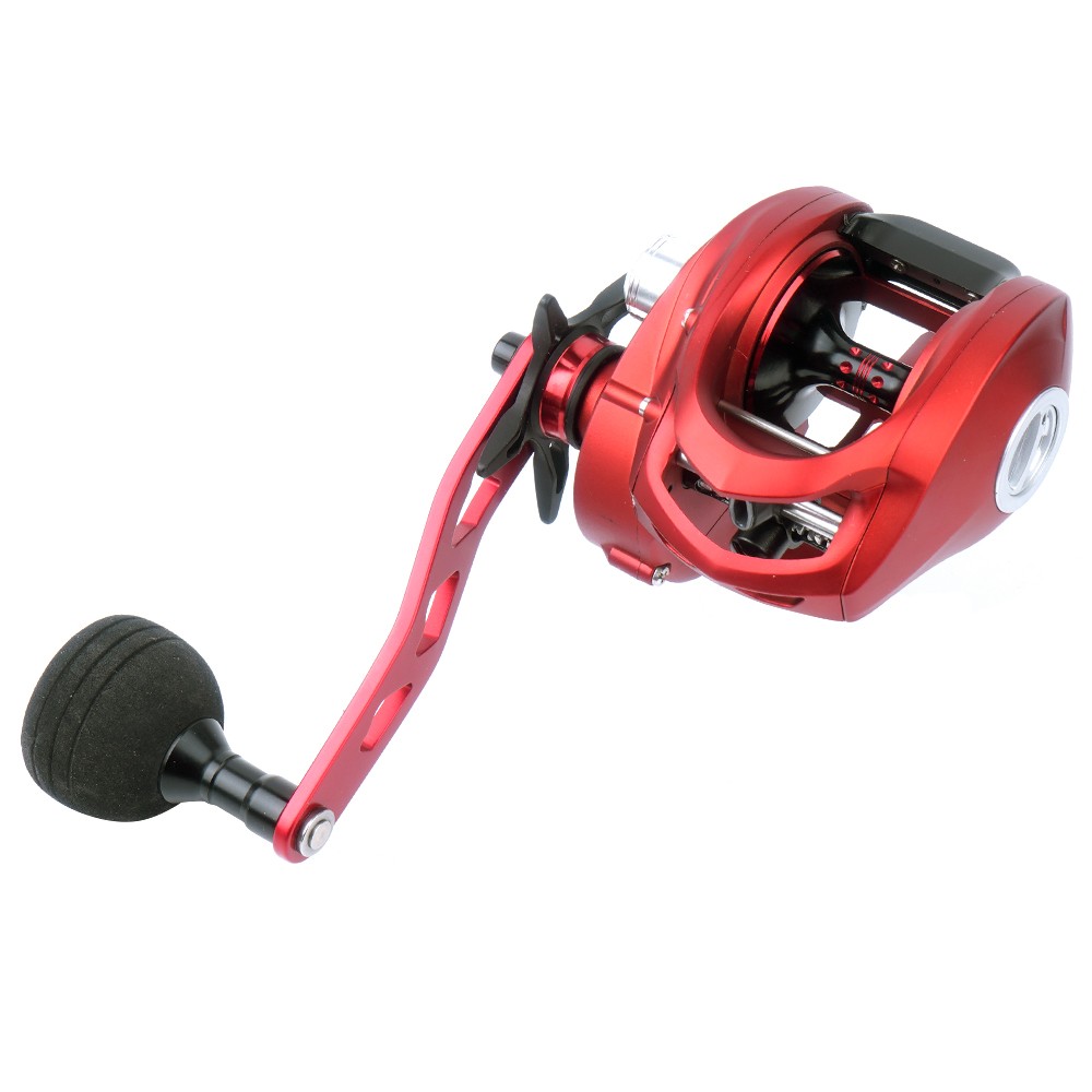 新款路亚轮大水滴远投防炸线打黑大刹车力筏钓高速比渔轮