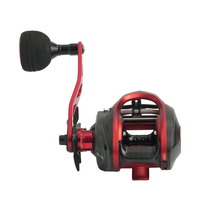 路亚轮大水滴远投防炸线打黑大刹车力筏钓高速比渔轮