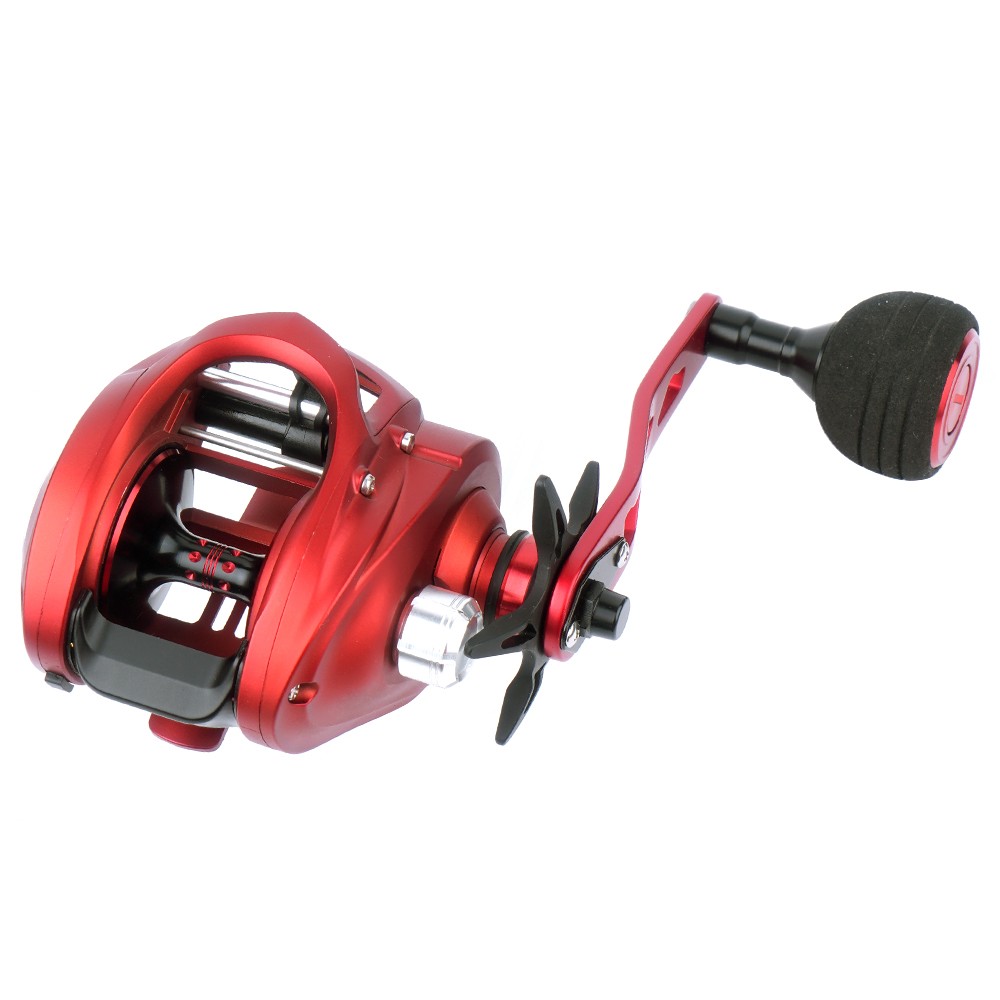 路亚轮大水滴远投防炸线打黑大刹车力筏钓高速比渔轮