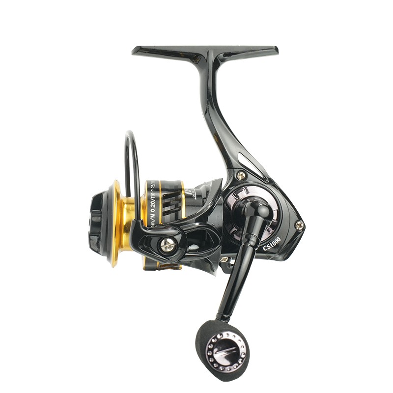 迷你纺车轮800型号渔轮渔具钓鱼金属线杯渔具